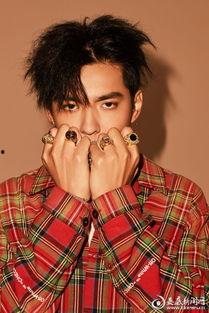 吴亦凡的专辑照片,时尚与音乐艺术的完美融合